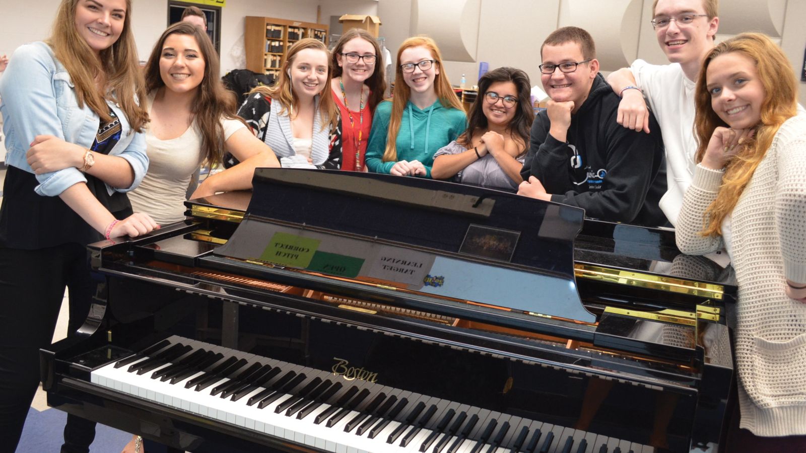 Livonia Showing Lots of Love for 30 SteinwayDesigned Boston Pianos