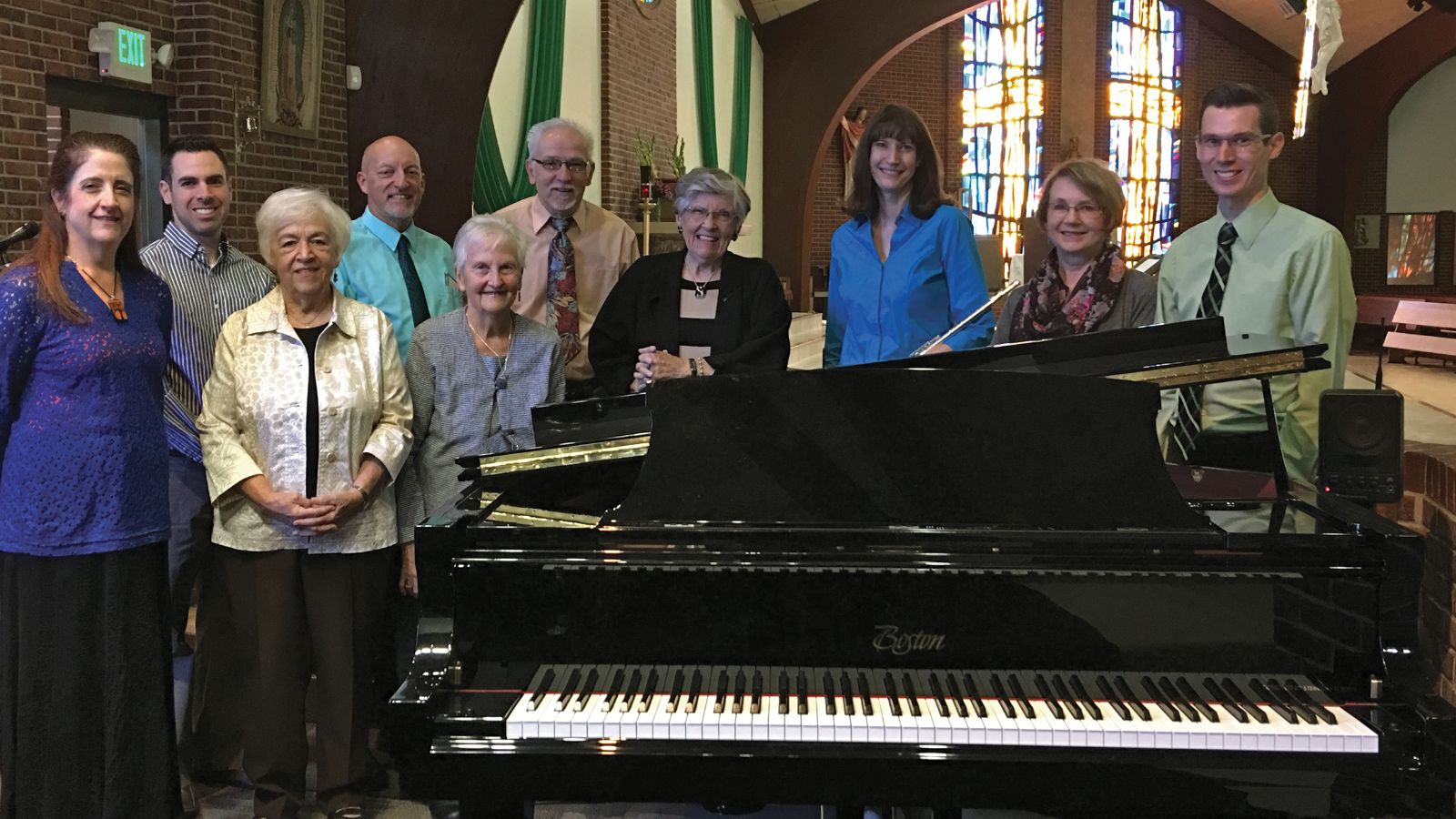 Steinway Boston Chronicle Winter Devine Redeemer Choir