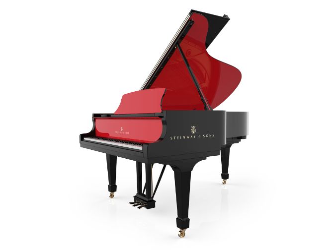Red piano for sale cheap